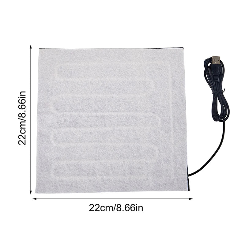 USB Fiber Carbon verwarmingsmat